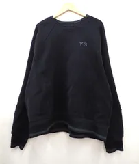 ★9345☆Y-3 ワイスリー HM5036 スウェット 長袖 LOGO CREW トレーナー  XLのサムネイル