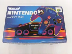 訳有 ゲーム NINTENDO 64 本体 NUS-001 箱付きのサムネイル
