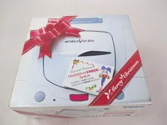  【中古品】 ゲーム セガ サターン 本体 HST-3220 クリスマスナイツ冬季限定版 動作品 箱・説・周辺機器付きのサムネイル