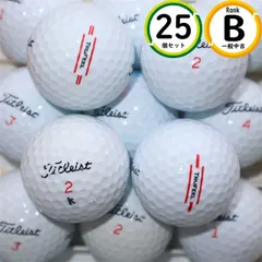 飛距離重視 タイトリスト TRUFEEL 25球 Bランク 飛距離性能・やわらかい打感 ロストボール 送料無料 中古のサムネイル