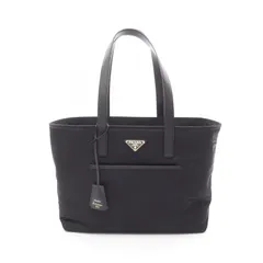 プラダ PRADA トートバッグ Re-Edition 1978 RE NYLON TESSUTO+SAFFIANO 1BG555R064F0002OOO ブラック ナイロン サフィアーノレザー トートバッグ レディース 新品のサムネイル