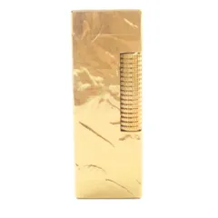 ダンヒル dunhill ローラー式 ガスライター 喫煙具 喫煙グッズ ケース付き 着火未確認 ゴールドカラー /MW ■GY18のサムネイル