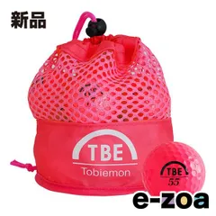 飛衛門  TOBIEMON  トビエモン ゴルフボール Tobiemon 飛衛門 2ピース メッシュバッグ入 12球 ピンク TBM-2MBP (2583435)のサムネイル