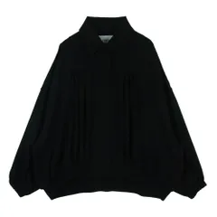 ENFOLD エンフォルド 300IA230-0651 BLOUSON ギャザー ブルゾン 中国製 ブラック系 36【中古】のサムネイル
