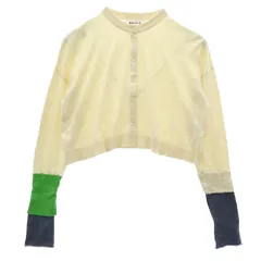 ENFOLD エンフォルド 300HS270-0930 LAYERED-CARDIGAN レイヤード カーディガン オフホワイト系 38【中古】のサムネイル