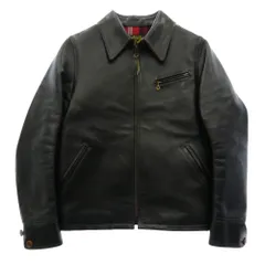 ワイツーレザー Y’2 Leather × Lua ルア Eco Horse Single Riders 茶芯 ホースハイド レザー シングル ライダース ジャケット ブラック系 36【中古】のサムネイル