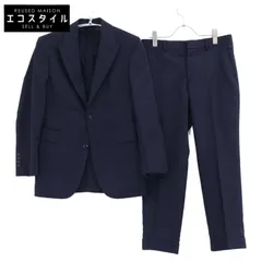 HERMES　エルメス　【美品/国内正規】G19851 モヘアｘウール ピークドラペル 2Bシングル　ジャケット44/ボトムス38のサムネイル
