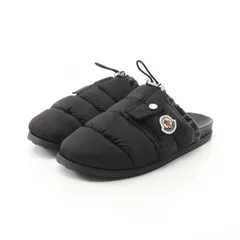 モンクレール MONCLER サンダル MON POCKET MULE 4M00040M508099939 ブラック ナイロン MON POCKET MULE サンダル レディース 未使用のサムネイル