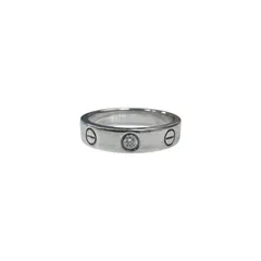 Cartier カルティエ ミニラブリング  1PD ダイヤ WG 49号のサムネイル