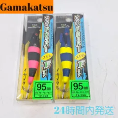 がまかつ エギドロッパースリム95Fタイプ 95mm イカメタル スピードメタル ブラックピンクゼブラ ブルーイエローゼブラ フローティングのサムネイル