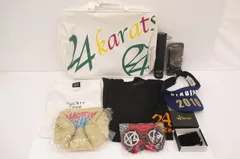  24Karats EXILE サンバイザー ピアス Tシャツ 折りたたみ傘 ポーチ 等 9点 M メンズ 中古のサムネイル
