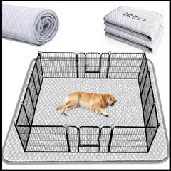 Paerduo 洗えるペットシーツ ペット用おしっこマット 超吸収 滑り止め 犬 猫用トイレマット ペットマット ペット用トイレ下敷きマット 防水/消臭/速乾 繰り返し利用可能 洗える 漏れ防止 中型・大型犬/ウサギ対応な防水マット 人間兼用介護マット(S 1のサムネイル