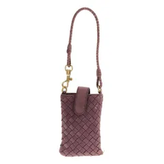 BOTTEGA VENETA ボッテガヴェネタ イントレチャートレザー ショルダーポーチ  パープルのサムネイル