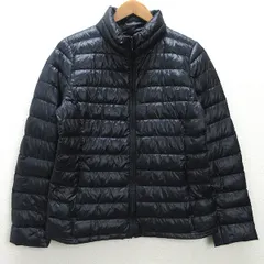 U■ユニクロ/UNIQLO ウルトラライトダウンジャケット【L】黒/LADIES/R22【中古】■のサムネイル