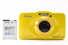 ★Nikon デジタルカメラ COOLPIX S31 防水5m 耐衝撃1.2m イエロー S31YW★ #0919Aのサムネイル