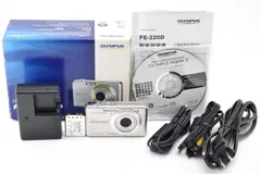 ★極上品★ オリンパス OLYMPUS FE-220D シルバー コンパクトデジカメ【7.1メガピクセル】 #0925Aのサムネイル