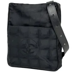 シャネル CHANEL ショルダーバッグ 2WAY ニュートラベルライン ナイロンジャガード ブラック A20513 レディース 【中古】のサムネイル