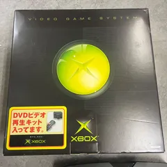 8/10まで】初代 XBOX F23-00066 本体 コントローラー付 DVD再生キット