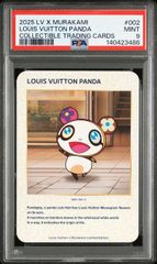 PSA9】ルイ・ヴィトン ×村上隆コラボ 限定カード ルイヴィトンパンダと