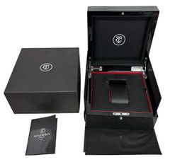 SCUDERIA スクーデリア　時計ケース 空箱 高級腕時計用 BOX ボックス　保管用 ディスプレイ用　ウォッチケース　説明書
