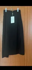 ホットピンク ブラック ロング スカート 新 服のサムネイル