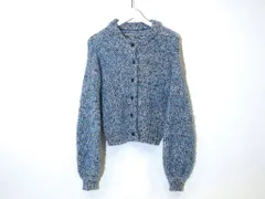 【217839】room306 CONTEMPORARY ルームサンマルロクコンテンポラリー  完売品！Glitter Knit Cardigan  F ブルーのサムネイル