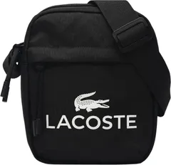 ラコステ LACOSTE クロックスポーツ ミニショルダーバッグ ハンドバック カバン コンパクト ミニマル スタイリッシュ ポケット 小物収納 ストラップ 調節可能 お出かけ 買い物  NU5181ZT 000 (BLACK)のサムネイル