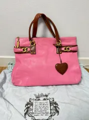JUICY COUTURE ジューシークチュール ピンク トートバッグ レアアイテムのサムネイル