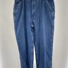 【中古】Carhartt カーペンターパンツ 青 サイズ44×32[91]のサムネイル