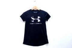 【223002】UNDER ARMOUR アンダーアーマー  【子供服】 テックグラフィック ビッグロゴ 半袖Tシャツ ガールズ  ・150 13516636のサムネイル