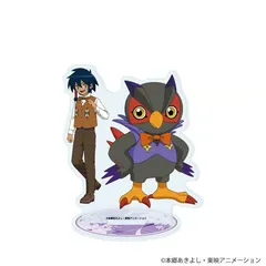 【予約販売/Pre-Order】デジモンセイバーズ 04/イクト＆ファルコモン(描き下ろしイラスト) アクリルスタンド 新品 未開封品 正規品 【A3】のサムネイル