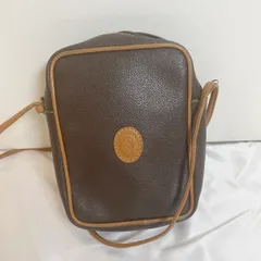 【222768】TRUSSARDI トラサルディ ショルダーバッグ ポシェット ポーチ レザー ブラウンのサムネイル