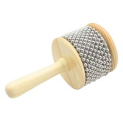 Quikaboo Cabasa Cabasa Pop Percussion Instrument Triangle Percussion Cassisi Shaker Hand Shaker Diameter 8.5cm