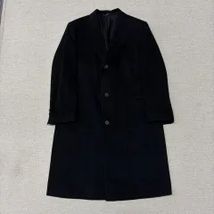 DAKS カシミア 100 ブラック コートのサムネイル