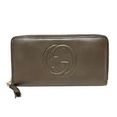 4997 GUCCI グッチ 長財布 ソーホー ダークブラウン ラウンドファスナーのサムネイル