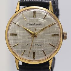 美品 SEIKO Crown 14036 クラウン 1959年 新品風防 手巻き - メルカリ