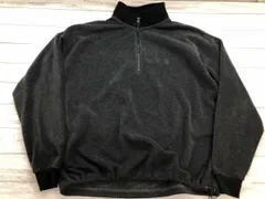 ユーエスポロアッスン U.S. Polo Assn. アメカジ 配色切替 ハイネック ハーフジップ フリース プルオーバー ジャケット グレー L メンズのサムネイル