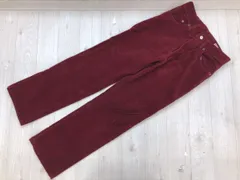 ラングラー Wrangler オールド レトロ アメカジ ワーク 古着 中畝コーデュロイ パンツ ボトムス エンジ 30 メンズ コットン100% 日本製のサムネイル