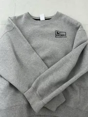 ナイキ STUSSY スウェット グレー mのサムネイル