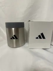 【230091】adidas アディダス  真空ステンレス保冷温缶ホルダー　未使用品　箱付き　小物 シルバーのサムネイル