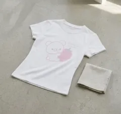 送料込み) スパオ リラックマ スリムフィット 半袖Tシャツ Lのサムネイル