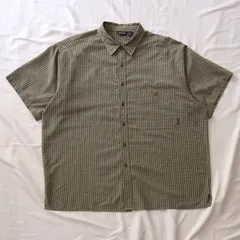 00's Seersucker Shirt "Patagonia"　パタゴニア　シアサッカー　チェックシャツのサムネイル