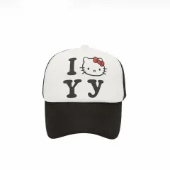 オープン Yy x ハローキティ トラッカーキャップ ブラックのサムネイル
