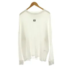 ロエベ LOEWE アナグラム Tシャツ カットソー 長袖 ロゴ L 白 ホワイト H526Y22XAY /AN49のサムネイル