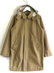 【231902】BEAMS ビームス  +　JAPAN　コットン×ナイロン　トレンチコート　ミドル丈　ライナー付 メンズ  ・M ベージュのサムネイル