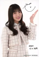 【中古】生写真(坂道シリーズ) 河田陽菜/印刷サイン入り/「櫻坂46・日向坂46キャンペーン」ローソンスマホくじ C賞当選品 オリジナルブロマイドのサムネイル