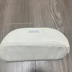 【232058】ESTNATION エストネーション  キャンバスポーチ　迷彩柄　ロゴ　小物入れ　おまけエコバック付き　レディース ホワイトのサムネイル