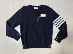 (正規品) Thom Browne トム・ブラウン ニット ネイビー サイズ(3) 60万 出品のサムネイル