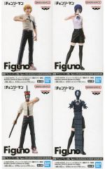 【中古】フィギュア 全4種セット 「劇場版 チェンソーマン レゼ篇」 Figuno-DENJI＆REZE＆CHAINSAW MAN＆BOMB-