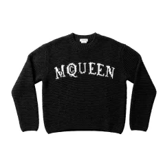 Alexander McQueen ブラック 純綿 メンズ ニット トップス 90のサムネイル